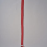 cintura con fibbia ottone 93340 ROSSO ARGENTOÙ milaura 