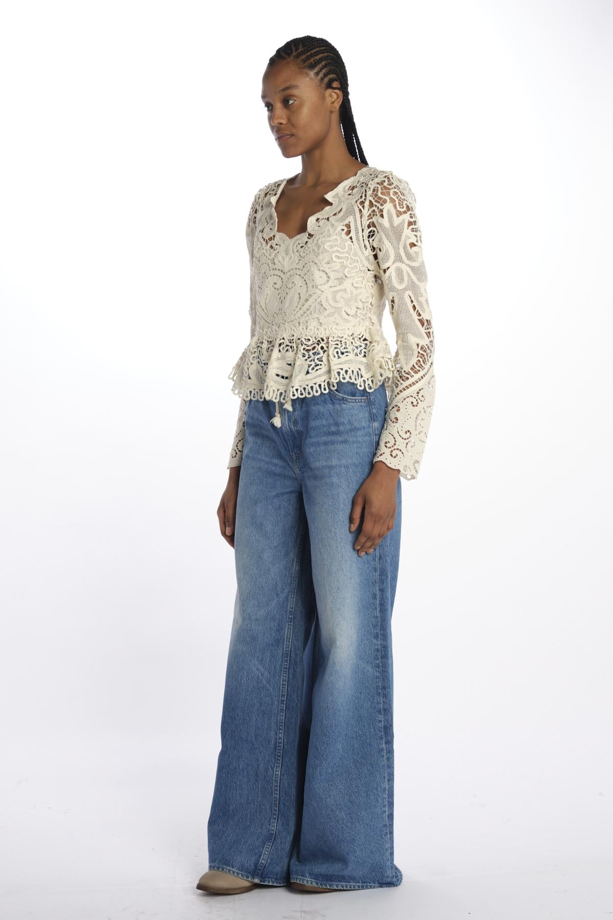 Camicia GIANNA m/l 029 BONE sea ny 