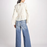 camicia m/l goffrata 039 CREAM sea ny 