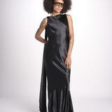 abito sirena 10120 BLK retrofete 