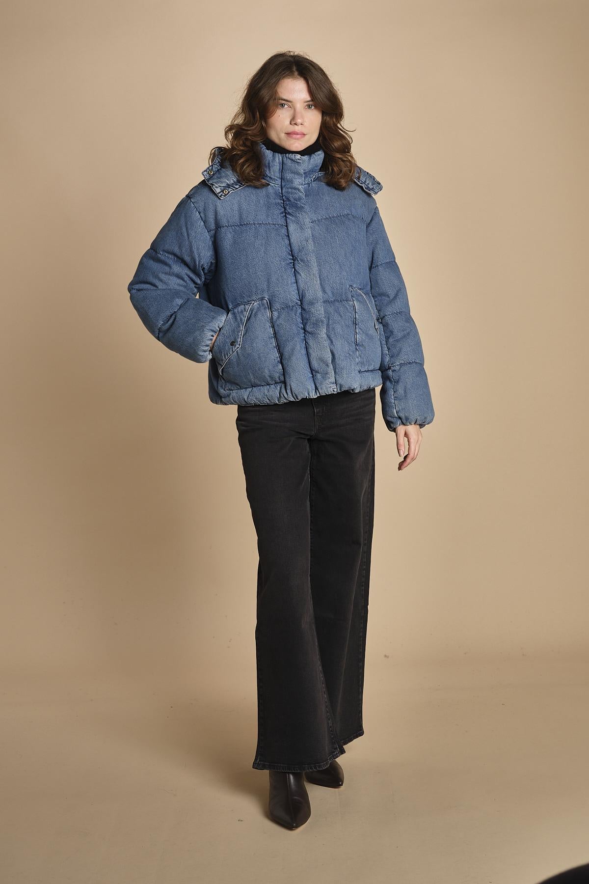 piumino in nylon WESTERN BUBBLE 003MD 0000 levi's 