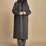 cappotto uomo melange. MAN0156 GRI2125W soeur 