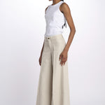 Pantalone GRACE taschina misto lino zampa GRACE TMLS06 182 ps don't forget me 