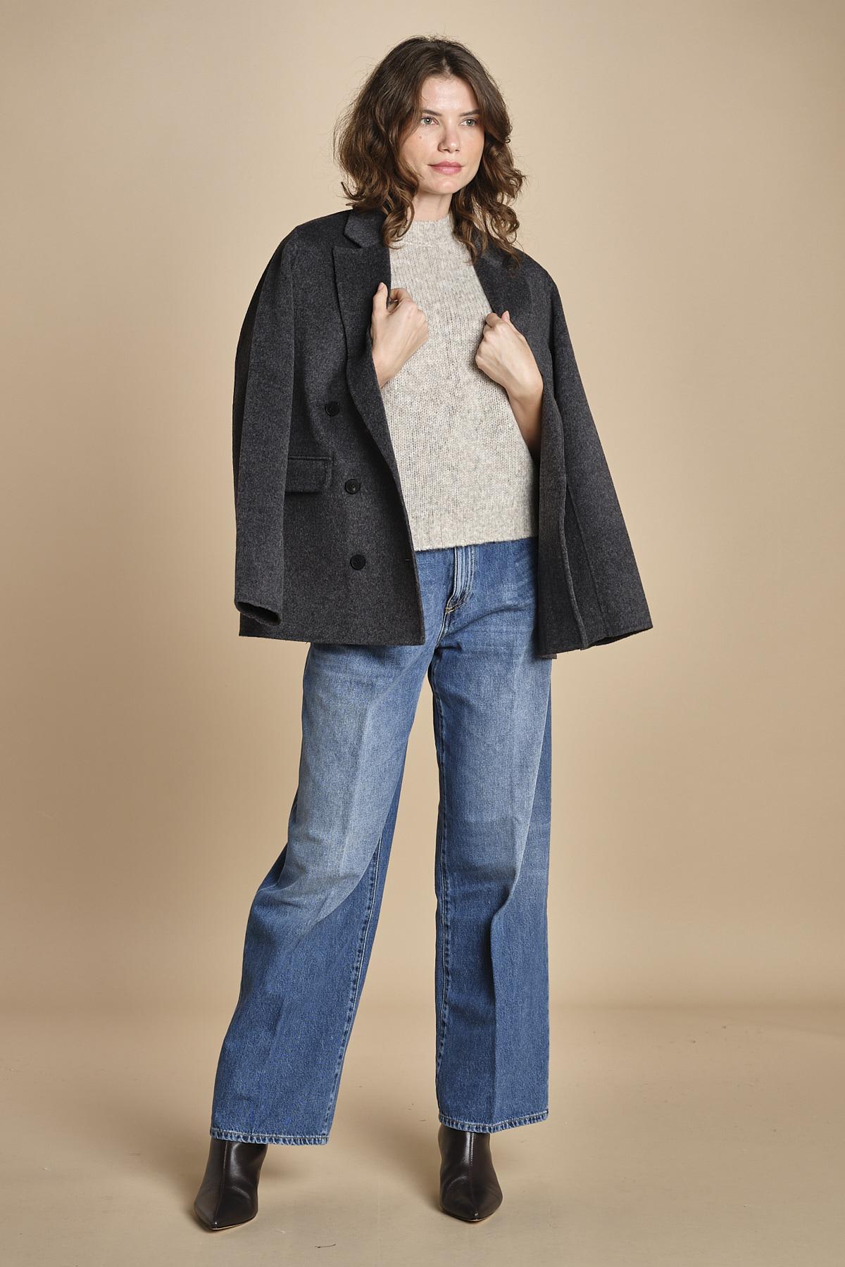 MAM gilet in shetland BEMV512 NATURAL hartford 