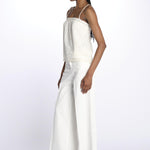 Top DACY spallina ricamo 648488 ECRU m.a.b.e. 