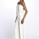 Top DACY spallina ricamo 648488 ECRU m.a.b.e. 
