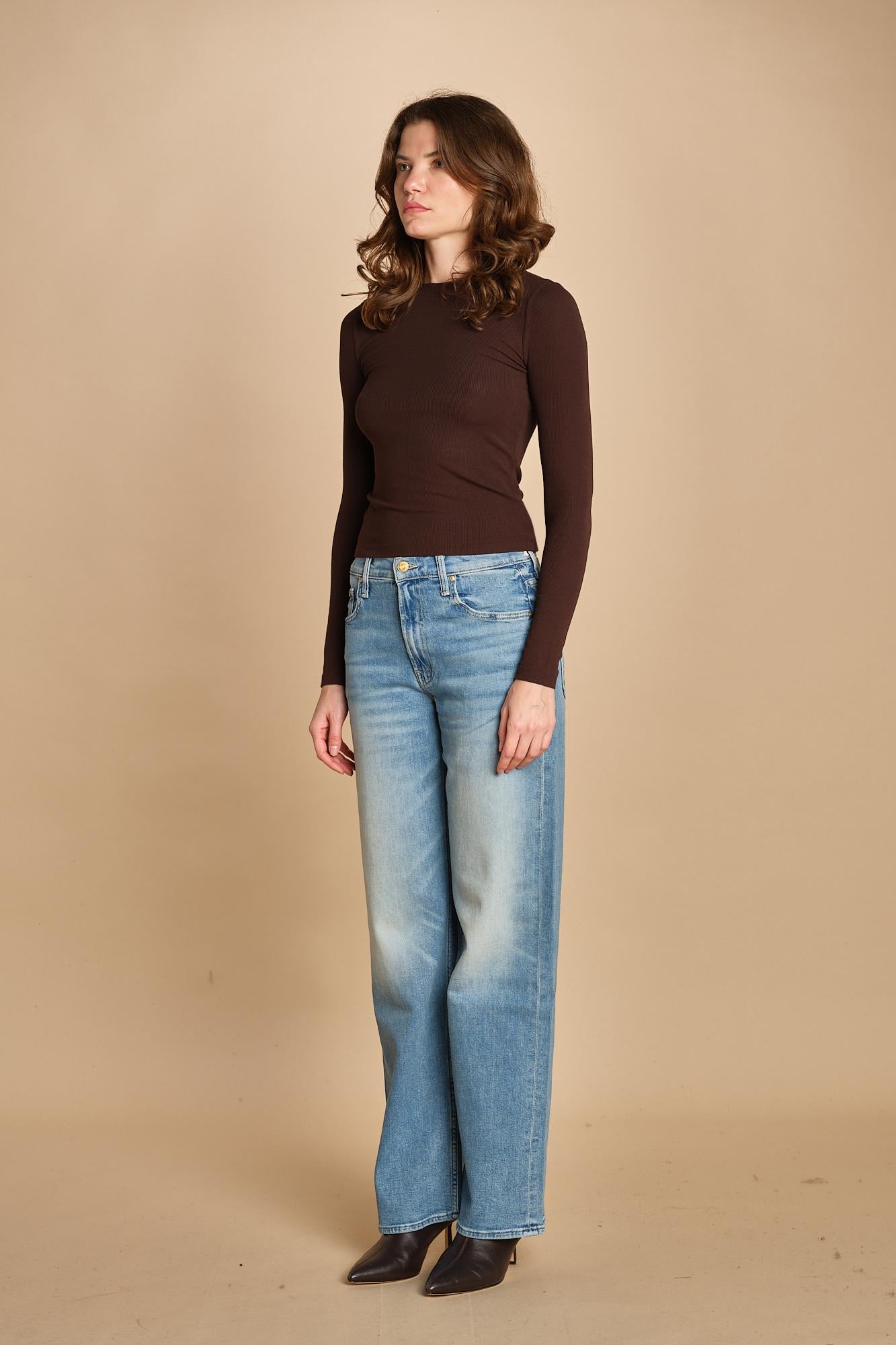 denim loose diritto 10798 THE SPINNER ZIP SNEAK 1351_A mother 