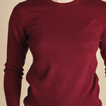 girocollo basic MIL46 25040 BORDEAUX milaura 
