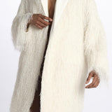 Cappotto OS FRINGE frange 80199FRG IVORY phillip lim 