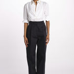 Pantalone AXEL con pinces tasche AXEL T0194 NIGHT BLUE the latest 