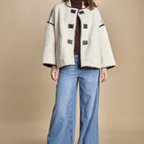 giaccone in ecomontone MAURY ECRU ba&sh 