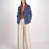 giacca doppopiopetto P29D0INDIA midnight blue massimo alba 