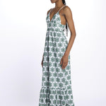 Abito LOUVE spallina ricamo fiori S25067 EYELETGREEN sundress 