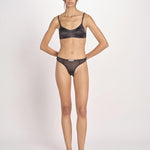 slip in satin CARL L2611048 BLACK 900 love stories 