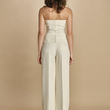 top bustier in cady 31351-313 LATTE 02 federica tosi 