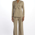 Blazer BICE doppio petto tela lana BICE33035556 112 quelledue 