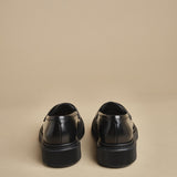 mocassino liscio 159 BLACK adieu 