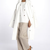 BRODY top con anelli BRODY OFF WHITE sofie d'hoore 