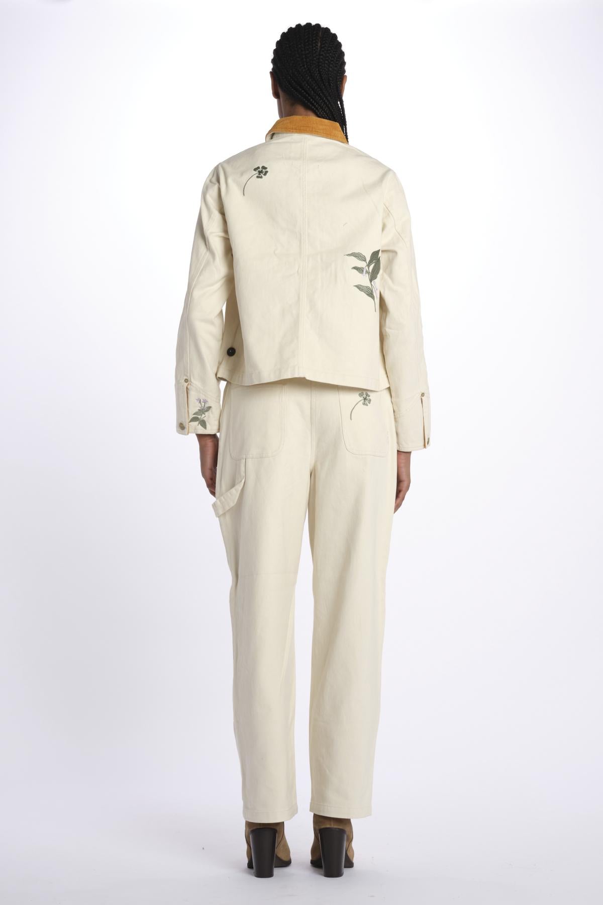 giacca workwear con ricami 179535 U111 scotch&soda 
