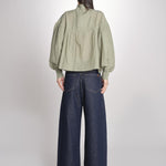 Camicia con ricami nervature DAHALIA 2HVA27-V09771 AMANDE vanessa bruno 