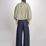 Camicia con ricami nervature DAHALIA 2HVA27-V09771 AMANDE vanessa bruno 