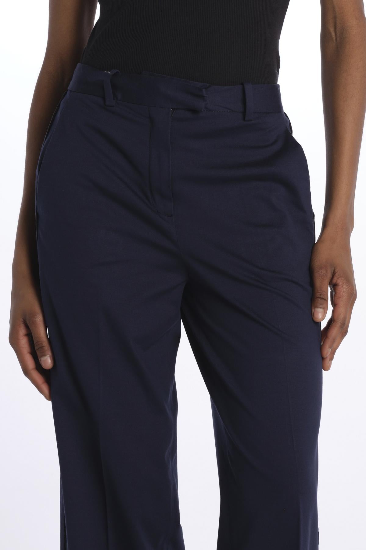 Pantaloni filo scozia 3418 INDIGO circolo 1901 