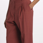 Pantalone MORENA pinces lana seta MORENA687786 48 quelledue 