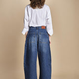 denim over CHALCO SNW WORNVWASH INDIGO studio nicholson 