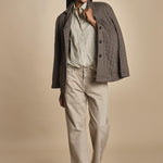 Camicia SELMA microstampa P28D0SELMA-T4733 S570 massimo alba 