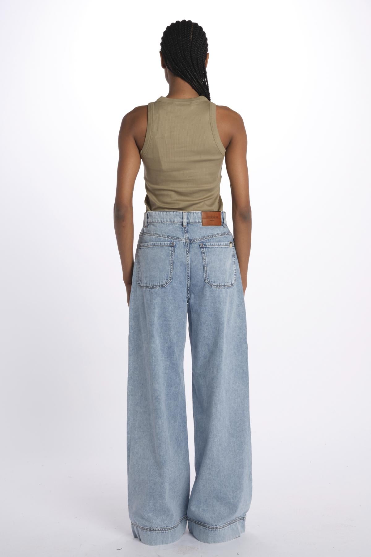 Pantalone in denim VEGA 2515181061600 038BLU weekend maxmara 