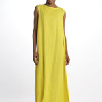 Abito lungo limone 1622 SAFFRON dusan 