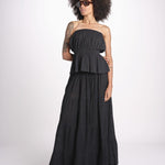top con elastico PHOEBE BLACK christianzen 