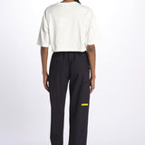 T-Shirt cropped logo Z500 NATURALE aspesi 