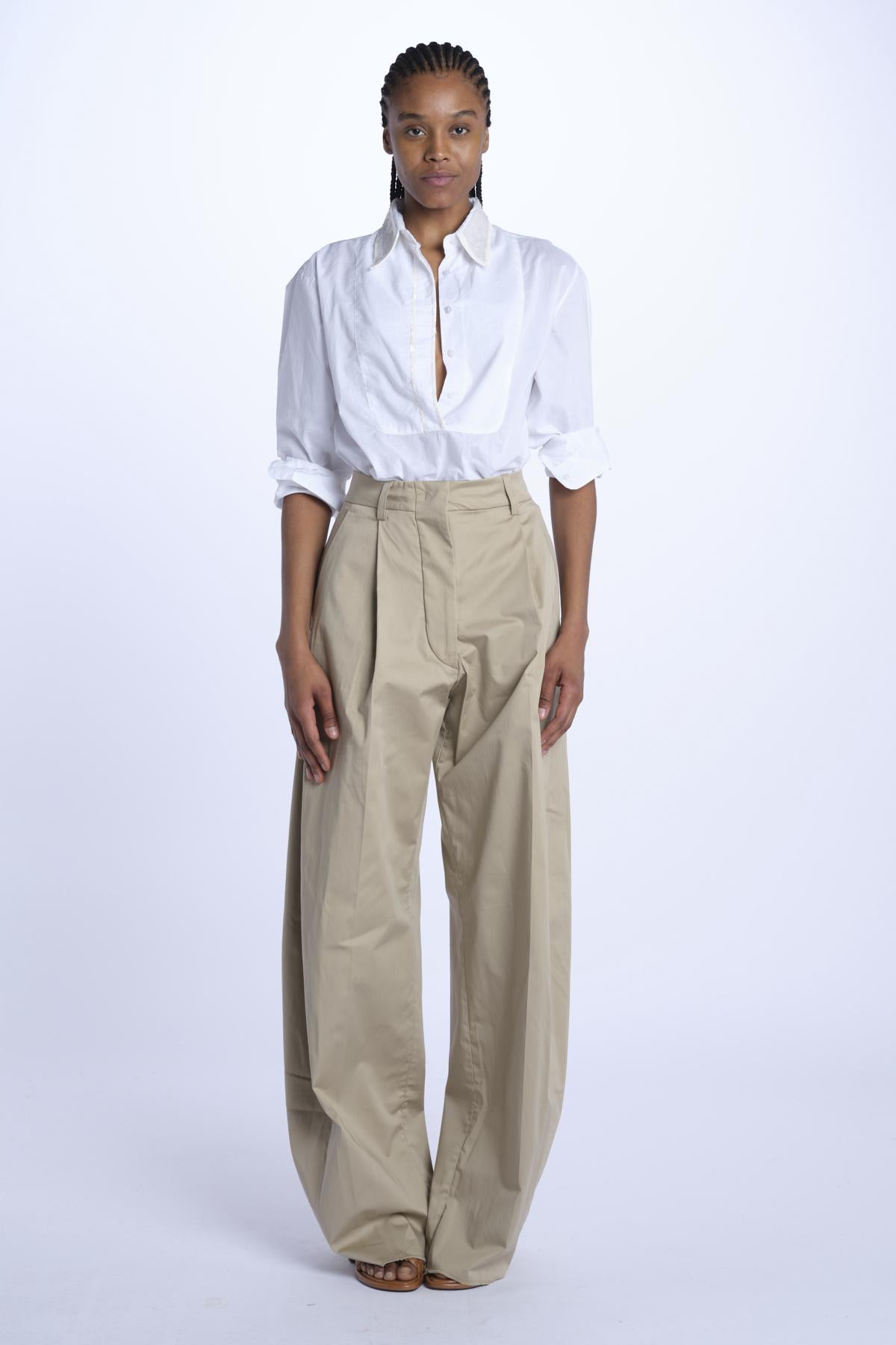 Pantalone BILLIE pinces over BILLIE 3111 SAND the latest 