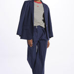 PAUL righe bicolore 14Y037CO185 NAVY ines de la fressange 
