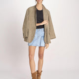 minigonna in denim PALLAS D0599_PS26 DUB DUSTY BLEACH bellerose 