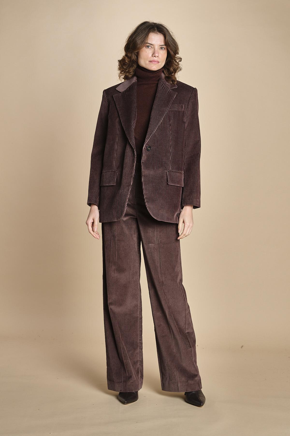 pantalone diritto in velluto rocciatore TANIA 2525136092600 015 weekend maxmara 