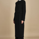 cappotto lungo doppiopetto N0214602 9000 n21 