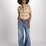 camicia GSPRO-403J MARRON terre rouge 