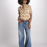 camicia GSPRO-403J MARRON terre rouge 