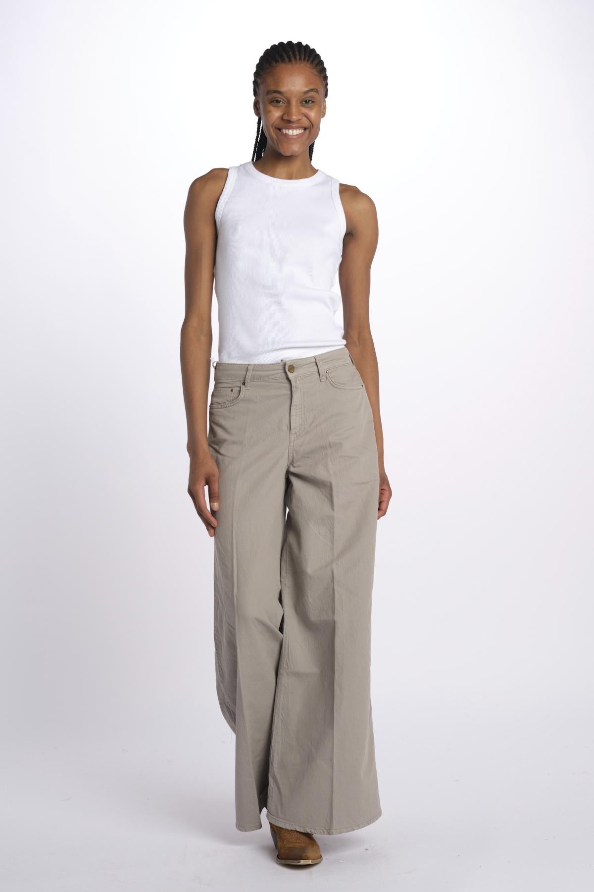 Pantalone SERENA misto lino 4 tasche SERENA TMLS06 167 ps don't forget me 