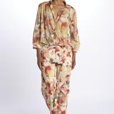 ALOSA pantalone con macchie M27D0ALOSAT3246 S338 massimo alba 