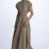 2125 chemisier di cotone 2125 NOISETTE dusan 