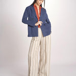 giacca doppopiopetto P29D0INDIA midnight blue massimo alba 