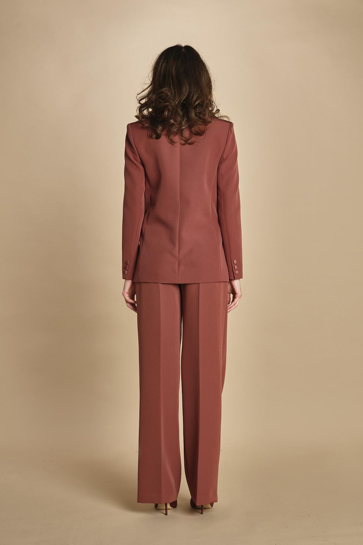 giacca doppipetto in cady 30303-313 COCCIO 57 federica tosi 