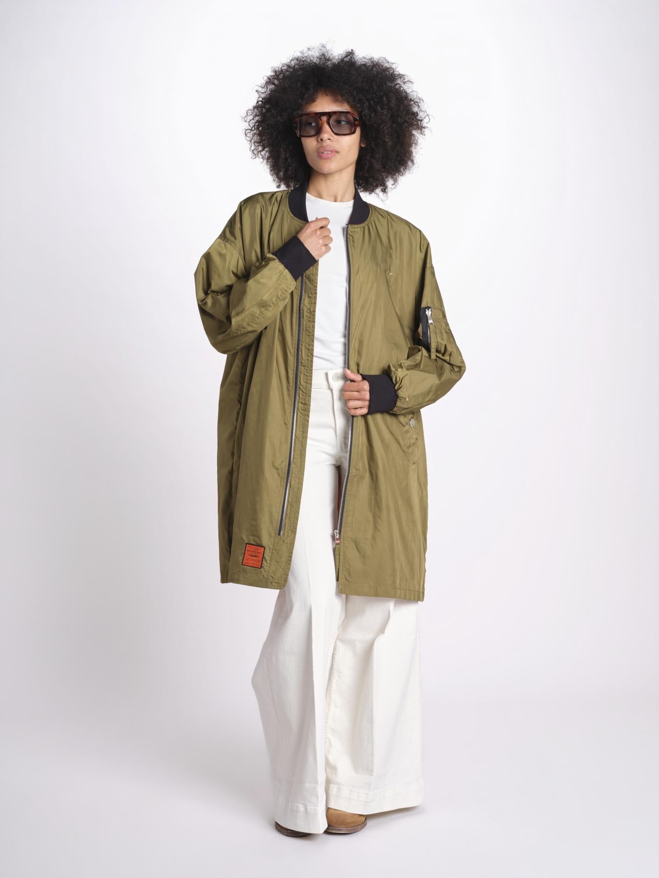 bomber lungo senza elastico BMMA205B6 KAK bombers original 
