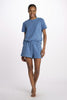 Shorts spugna righine