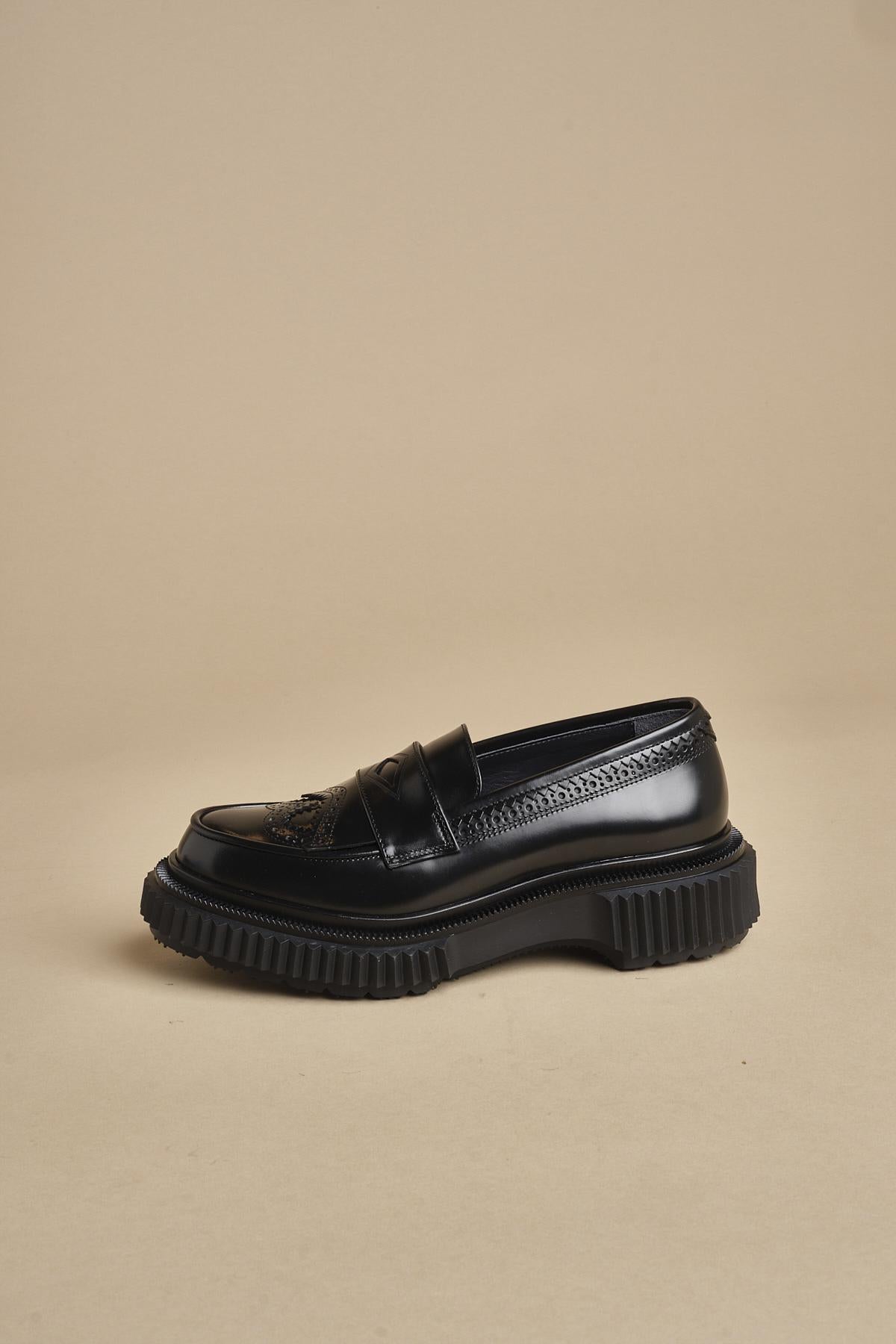 mocassino traforato 203 BLACK adieu 
