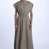 2125 chemisier di cotone 2125 NOISETTE dusan 