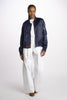Women's Satin Bomber Jacket